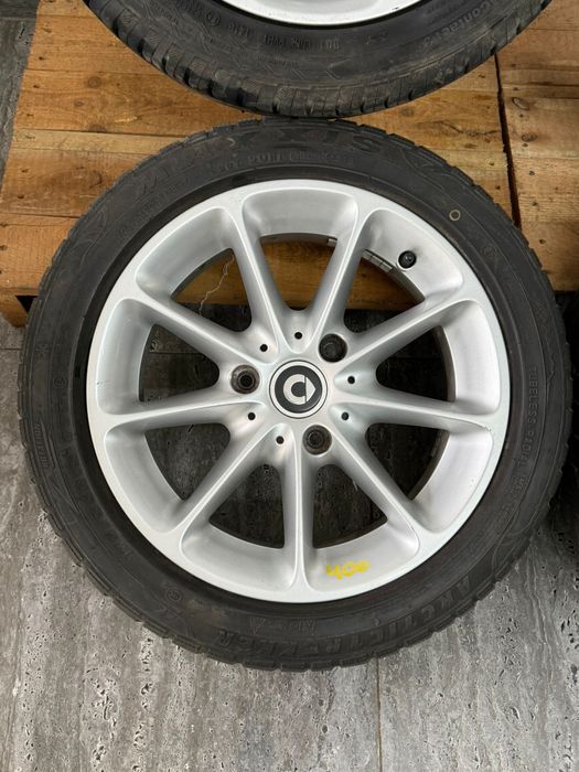 Jantes smart fortwo 451  com pneus