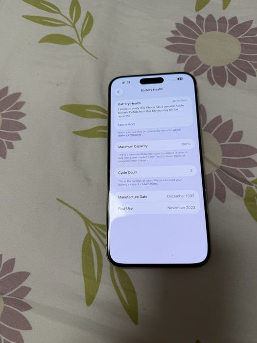 Iphone 15 pro max 256gb