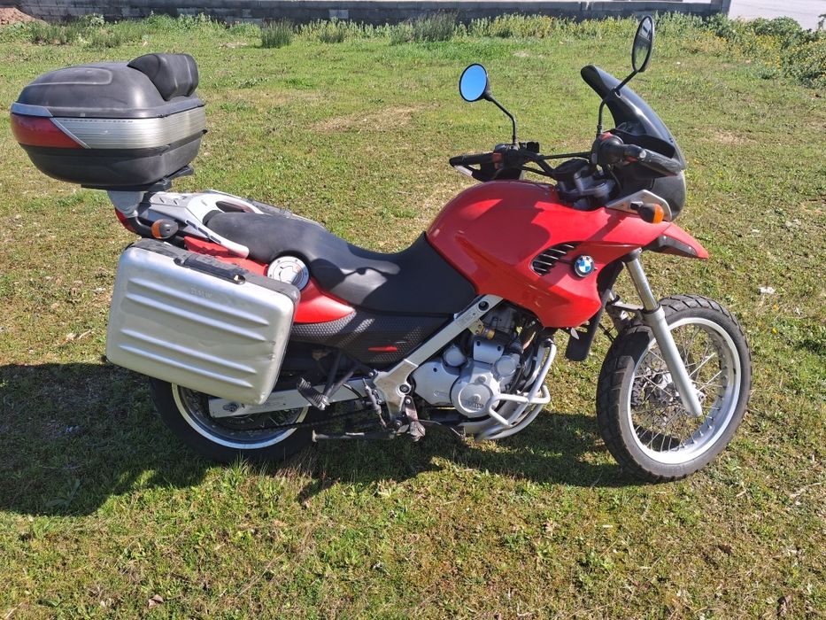 Bmw gs 650 vermelha