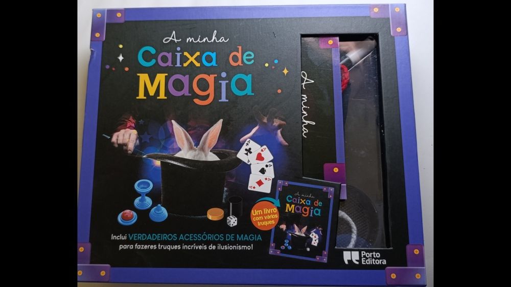 Conjunto de magia usado 1-2 vezes
