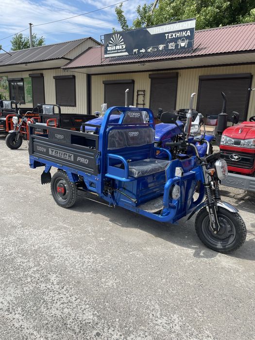 Доставка безкоштовна трицикл мурашка Corso TRUCK PRO 1200W