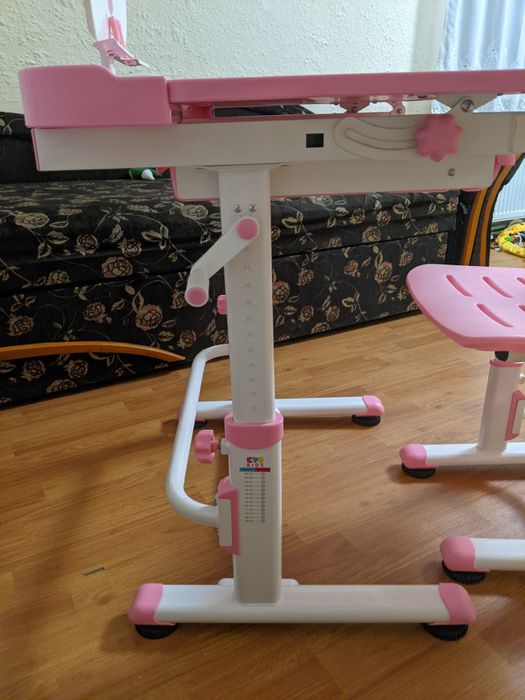 Парта для дівчинки, стіл, стілець