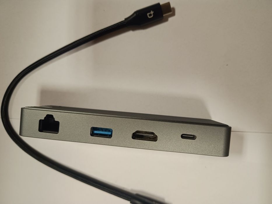 Hub. Stacja dokująca 6 w 1, inteligentny koncentrator USB C HDMI