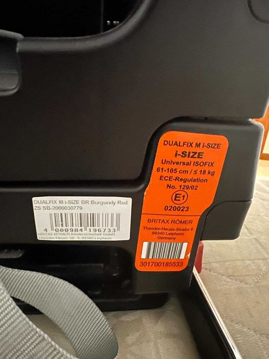 Britax Romer m i-size fotelik do 18 kg obrotowy