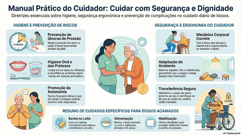 Cuido idosos a domicílio