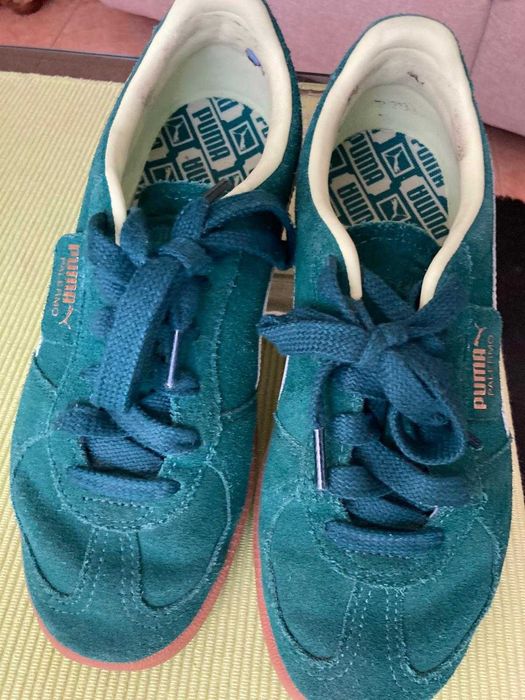 Puma Palermo Jr (Dark Myrtle/Cool Cucumber)