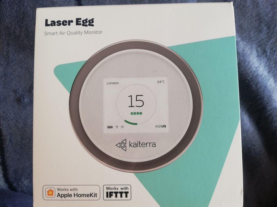Laser egg 2 kaiterra Miernik jakości powietrza