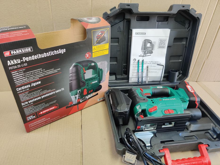 НОВ аккумуляторный лобзик сГермании Parkside PSTDA 20 V /електролобзик