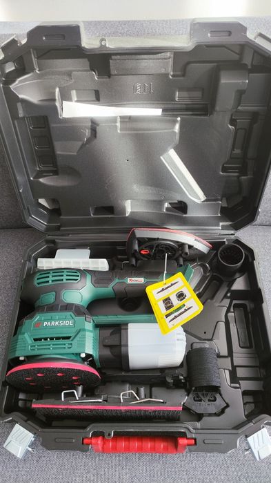 Parkside PMSA 20-Li A1 szlifierka mimośrodowa 3w1