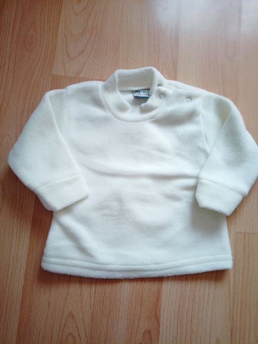 Ciepły sweterek niemowlęcy rozm 62