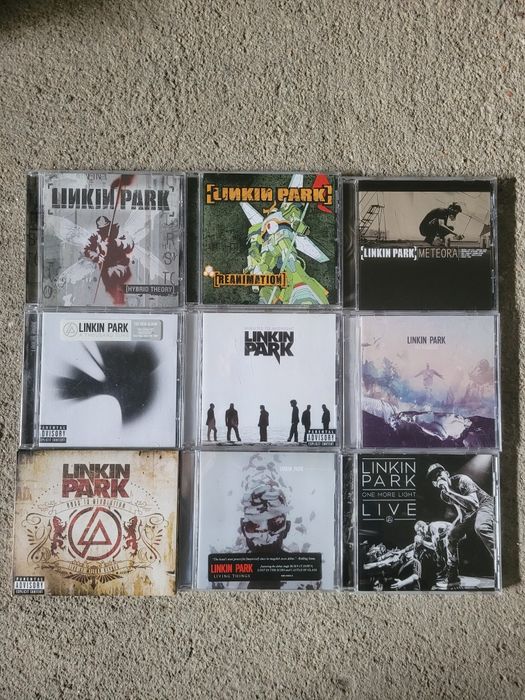 Coleção de 9 cds Linkinpark