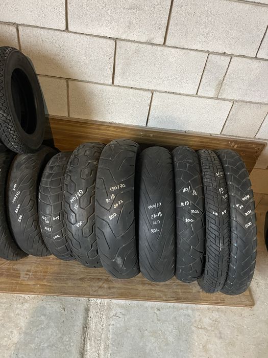 Мотошини 120/70 ZR17, 150/70 R18,110/80 R19, R13,R14,R15