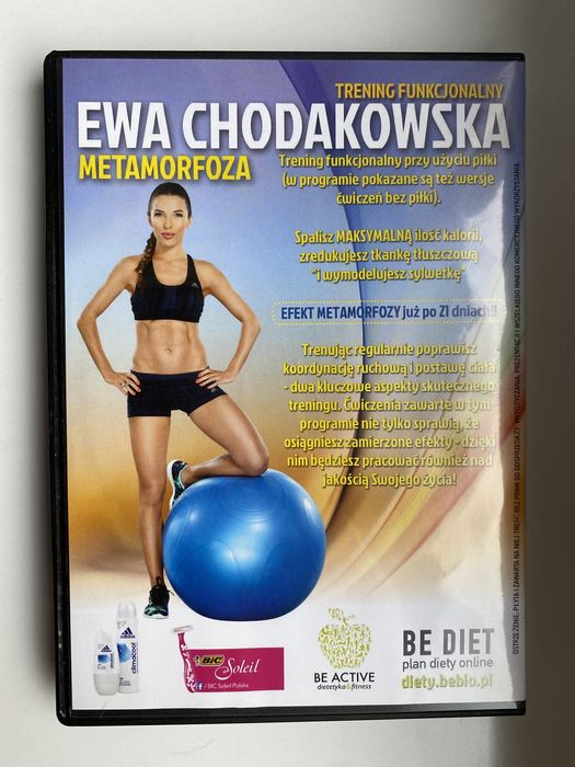 Płyta dvd - trening funkcjonalny Ewa Chodakowska Metamorfoza