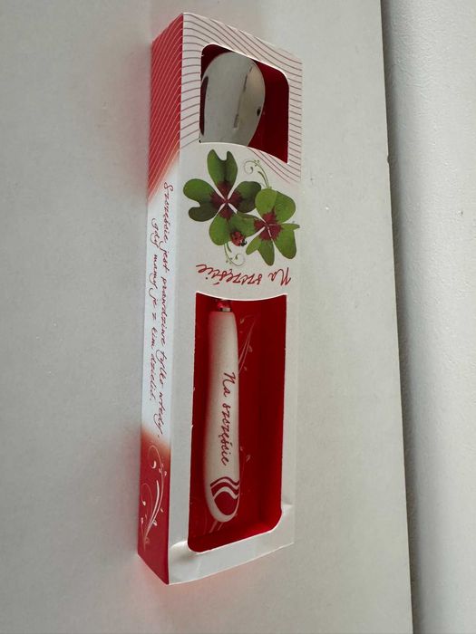 Łyżeczka na szczęście nowa