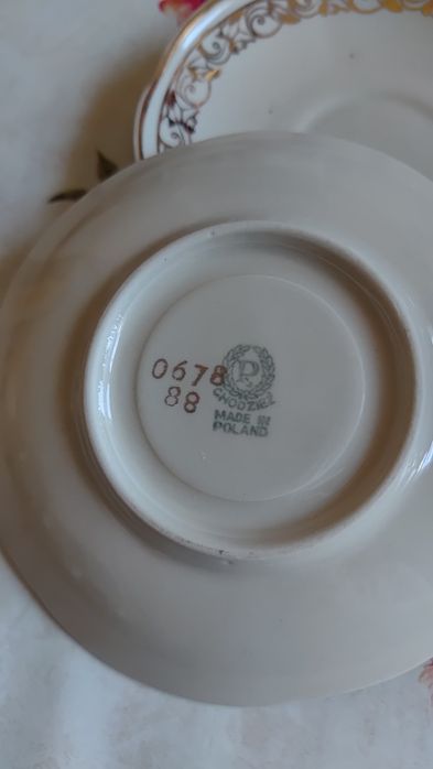 Zestaw kawowy porcelana Chodzież