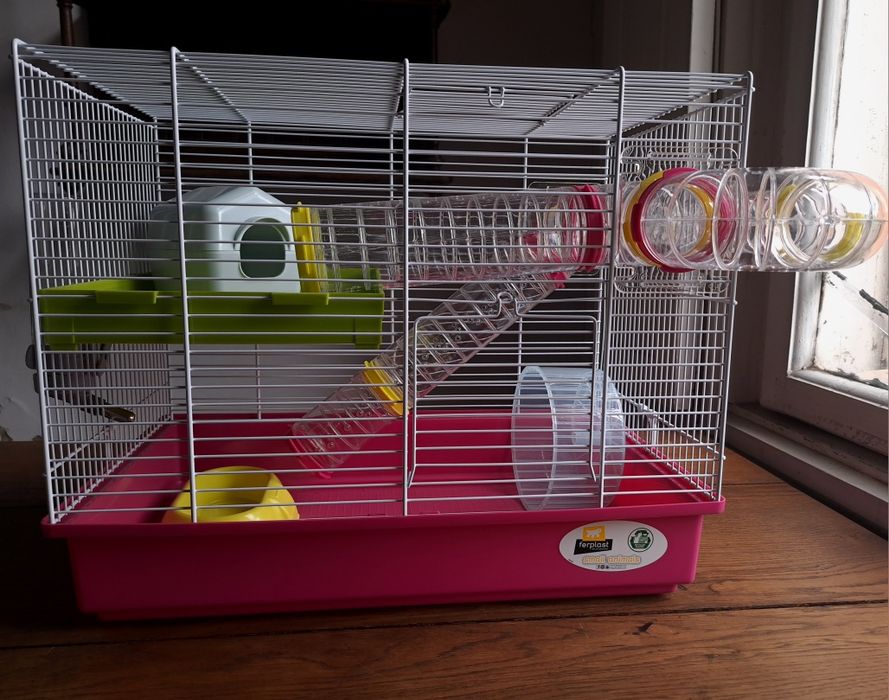 Клітка для хом'яка з трубами Laura Ferplast