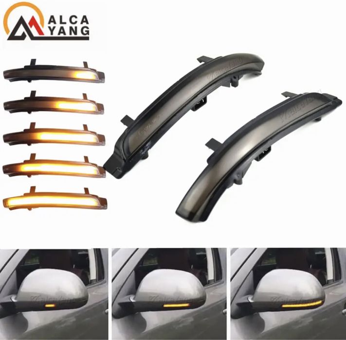 Динамические поворотники Skoda Octavia A5 / Superb B6