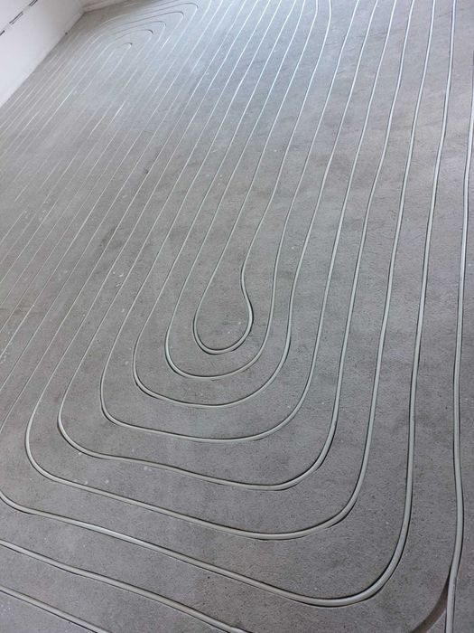 Frezowanie wylewek pod ogrzewanie podłogowe bezpyłowe bruzdowanie