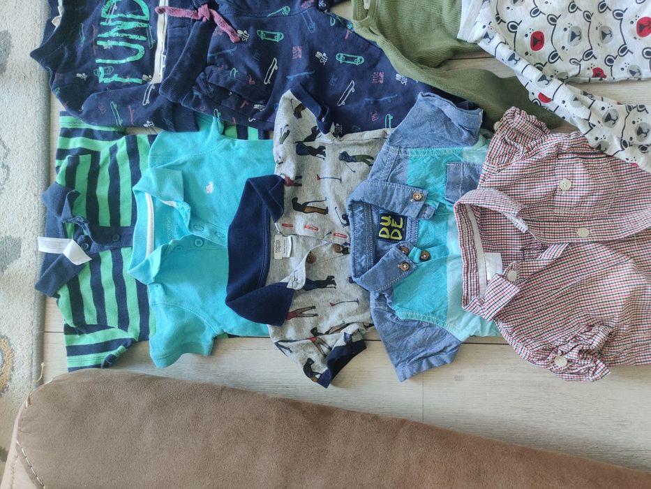 Zestaw koszulki spodnie rozmiar 74 /68 h&m smyk