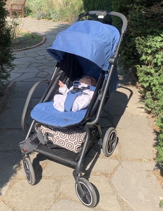 Прогулянкова коляска Cybex Eezy S+2 Navy Blue