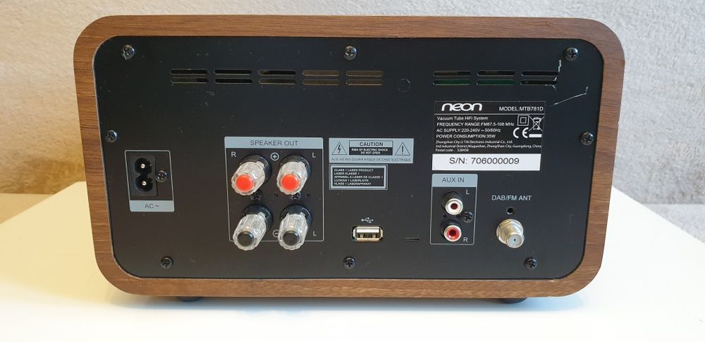 Neon MTB781D Radio, BT, NFC, HiFi