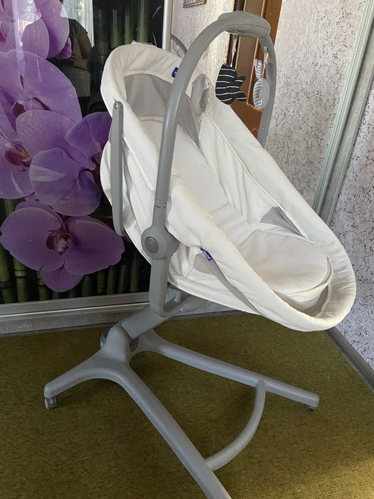 Люлька, Кроватка-стульчик Chicco Baby Hug Air 4 в 1