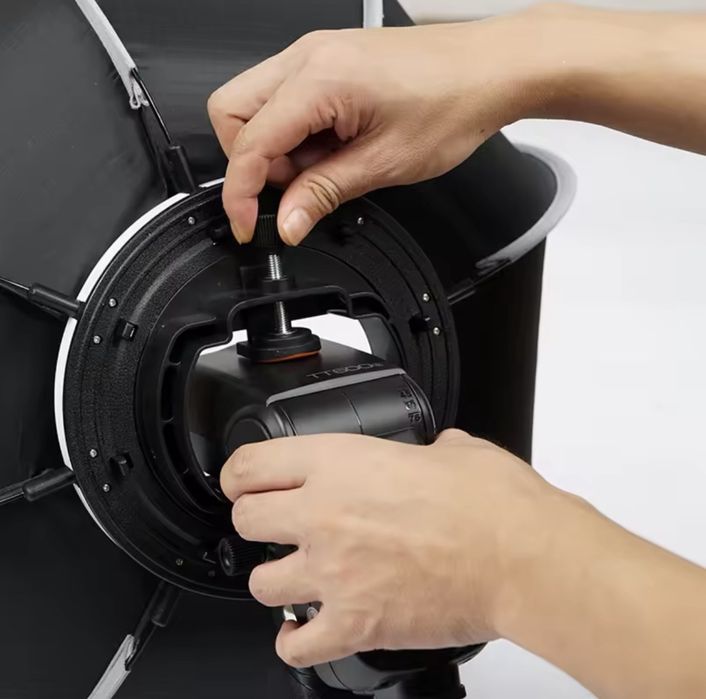 Софтбокс TRIOPO KX65-GRID 65 см для накамерного спалаху з сотами