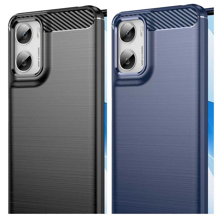 Противоударный чехол для Motorola Moto G06 G06 Power карбон 2 цвета