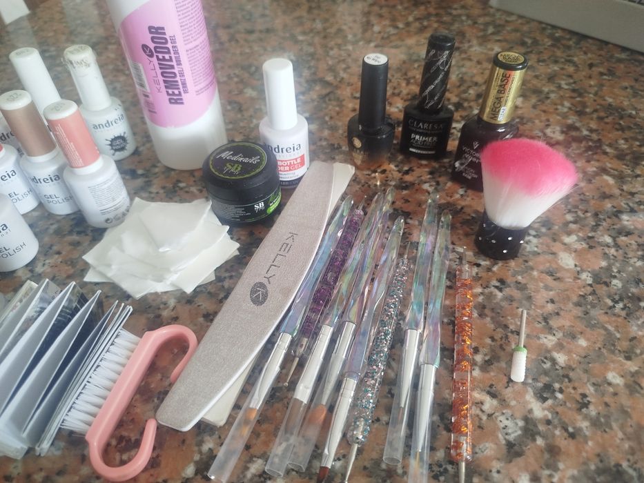Material unhas gel