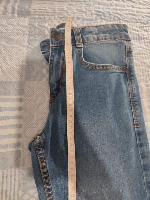 Calça ganga rapaz 12 anos