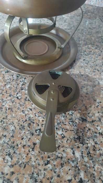 Antiga panela de fondue