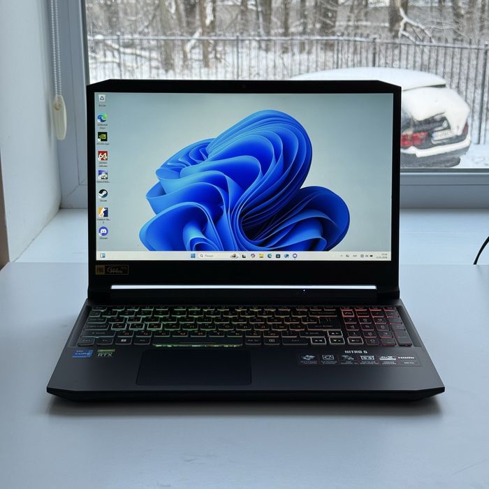 Ноутбук ACER RTX 3070 8gb 100W як новий