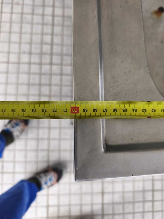 Bancada dupla inox