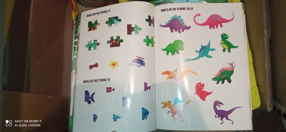 Na tropie dozaurów ksiazka 4 sztuki