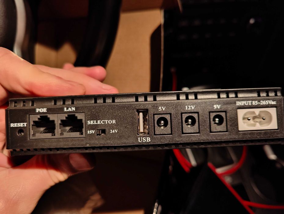 ИБП ІБЖ аварийное питание Wi-Fi роутера и GPON, бесперебойник