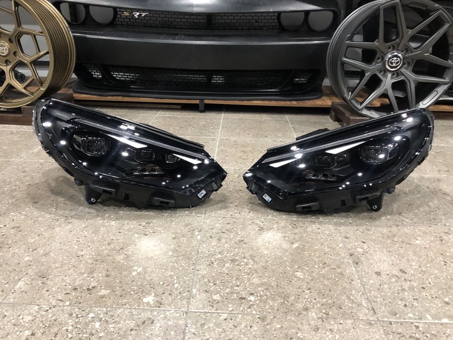 Передние фары фара левая правая Mercedes benz EQE SUV digital x294