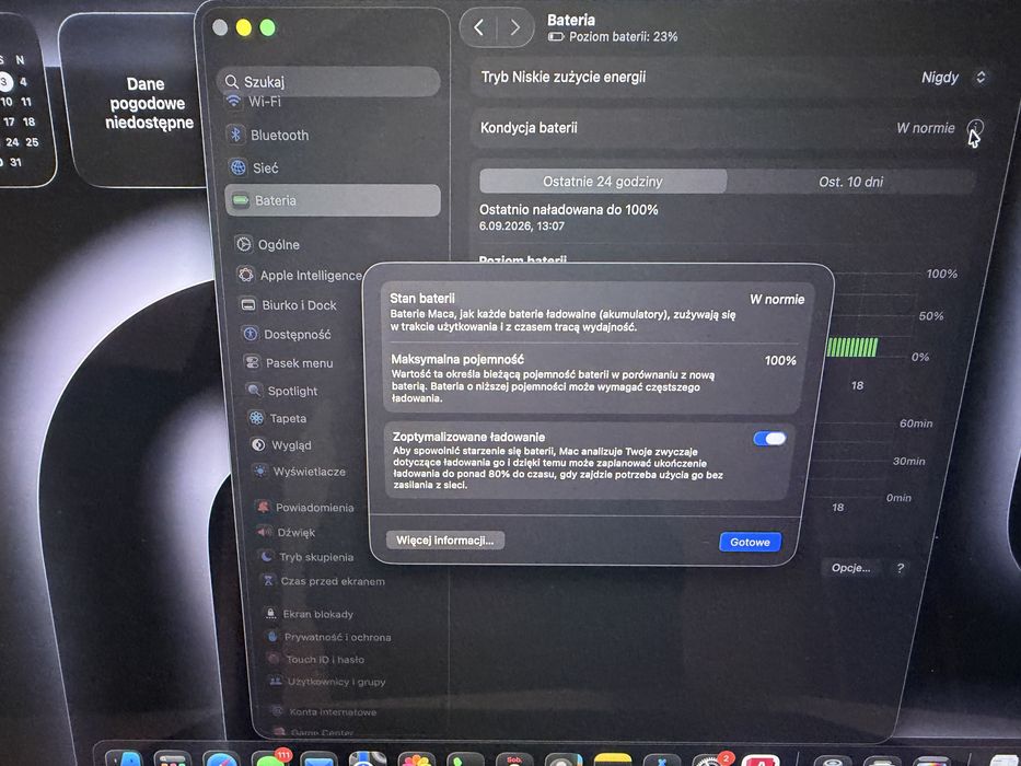 MacBook Pro 14” M5 16GB 512GB Space Black | 100% bateria | Gwarancja