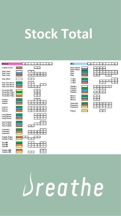 Lote/stock 236 peças activewear premium 100% português - revenda