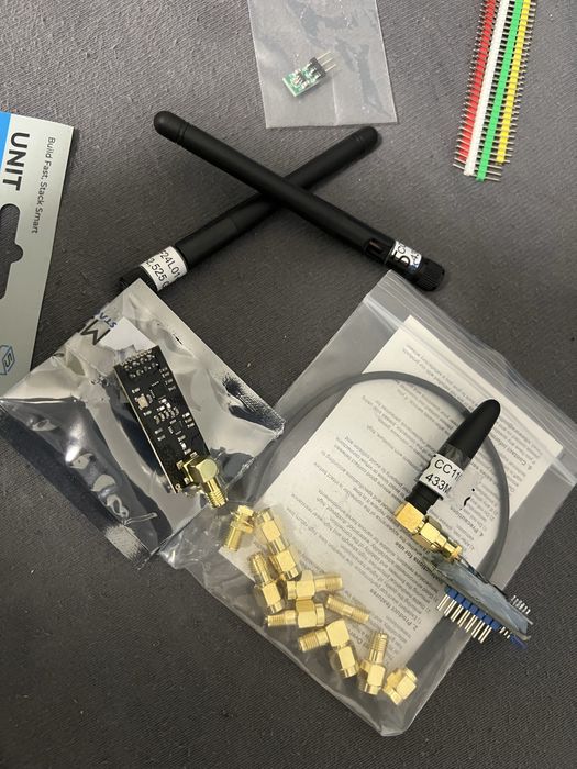 Cardputer ADV  + NRF24L01+ i dodatki (opis)