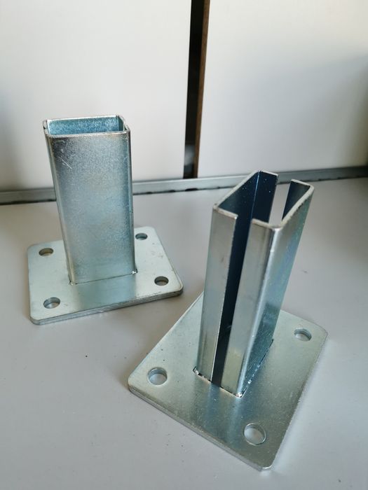 Podstawa słupka ocynk 60x40 marka stopa słupka