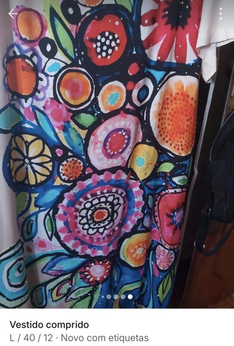 Vestido comprido muito fresquinho