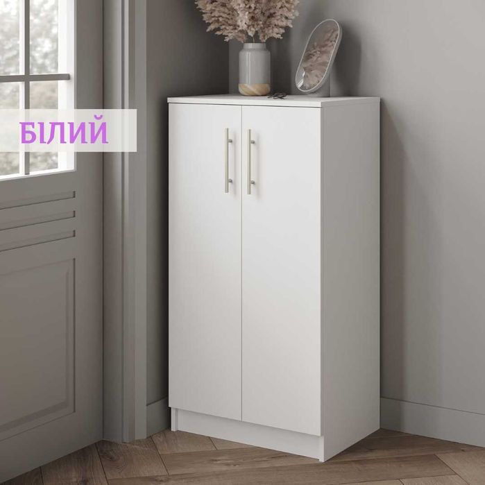 СЕРТИФІКОВАНА ЯКІСТЬ‼️Шафа для взуття Полиця взуттєва закрита із ЛДСП