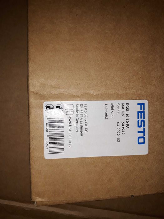Jednostka mini z prowadzeniem FESTO - DGSL-10-10-PA