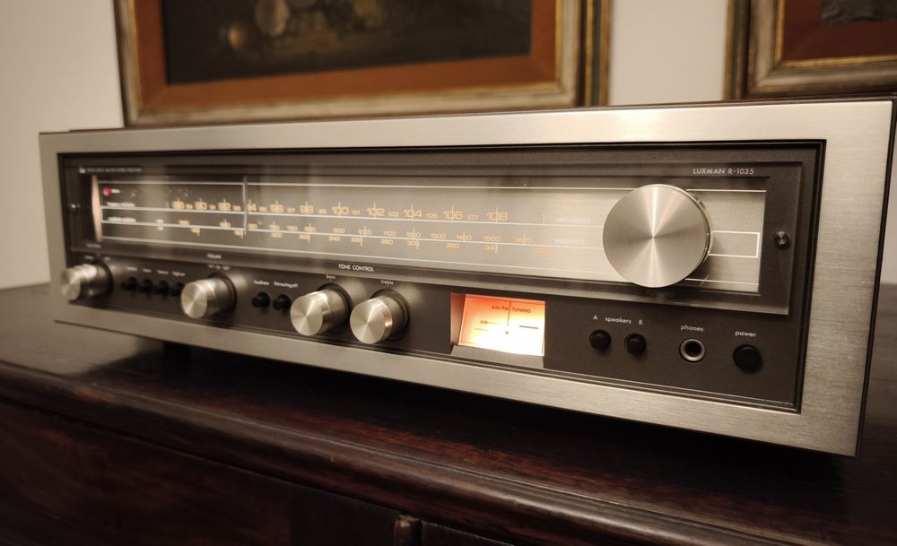 Luxman R1035 receiver full recap