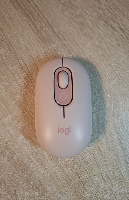 Mysz myszka bezprzewodowa Rose różowa Bluetooth Logitech POP Mouse