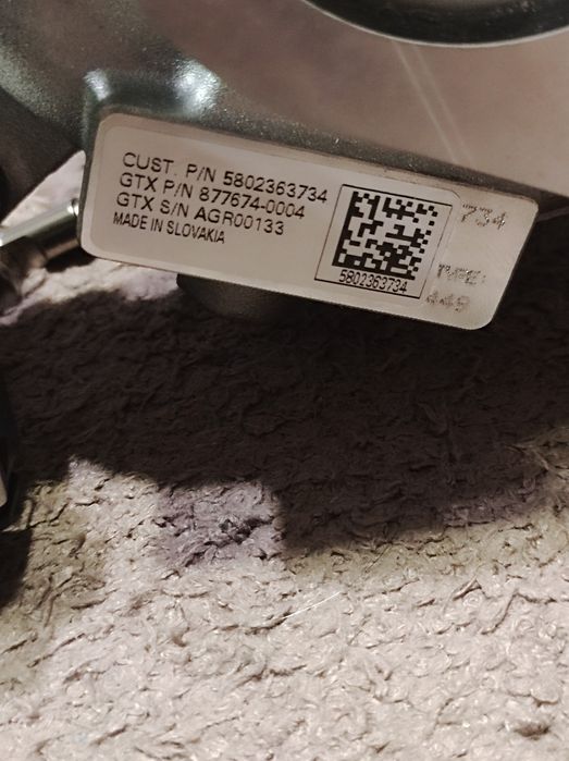 Турбіна Фіат Дукато 2.3д.Боксер Джампер нова оригінал 5802363734