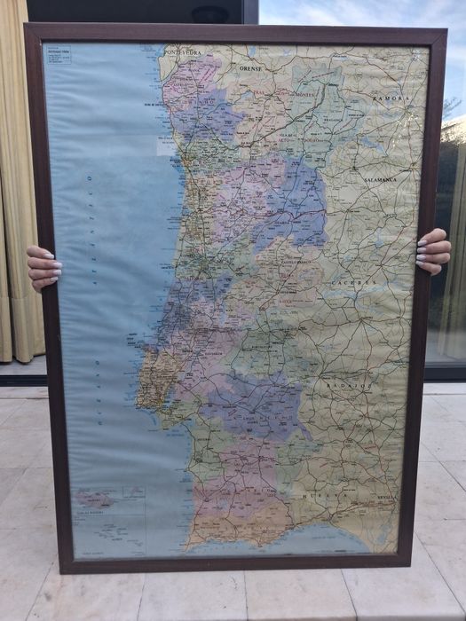 Mapa de portugal