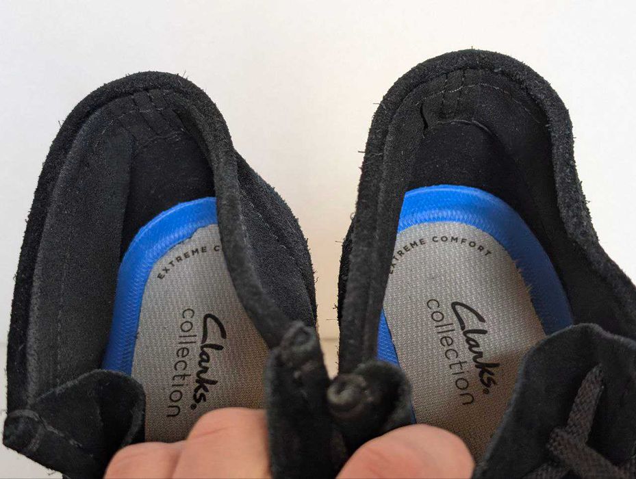 Черевики Clarks Wallabee leather оригінал 41 розмір стан ідеальний