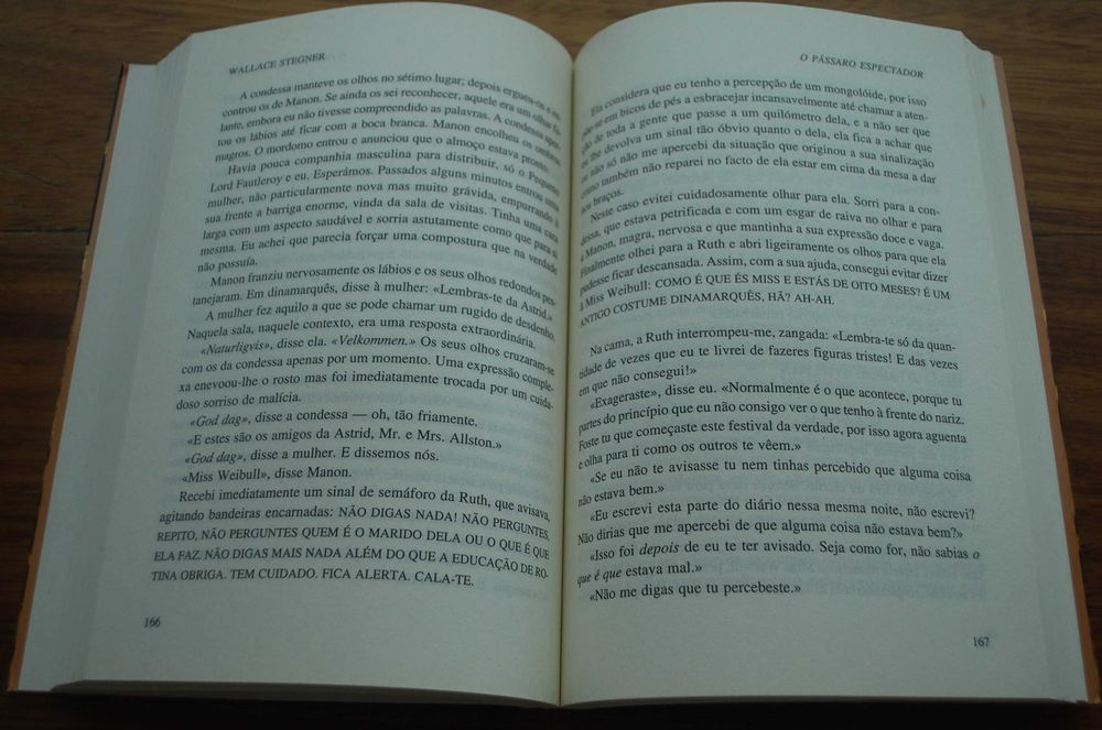 O Pássaro Espectador de Wallace Stegner