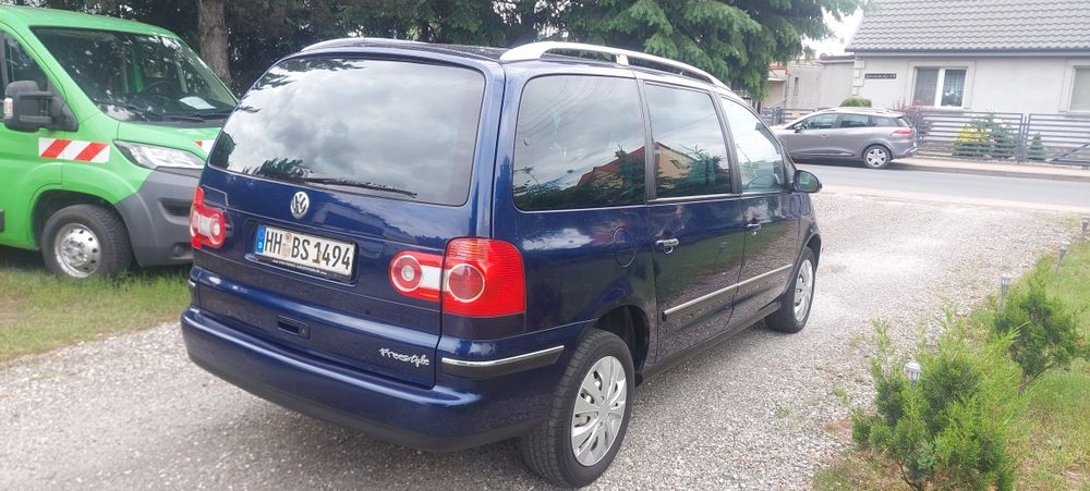 SPROWADZONY Z NIEMIEC VW Sharan 2,0 benzyna  2007r 178 tyś przebieg